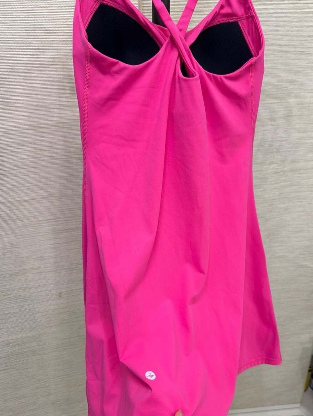 Halara SoftlyZero Plush Backless Active Dance Dre… - image 1